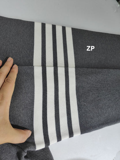 사슬  / 톰브라운 남성 4스트라이프 라운드넥 니트