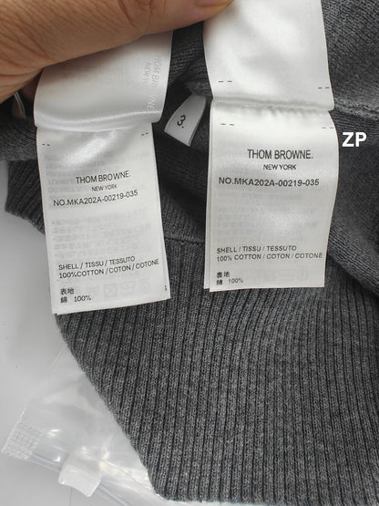 사슬  / 톰브라운 남성 4스트라이프 라운드넥 니트