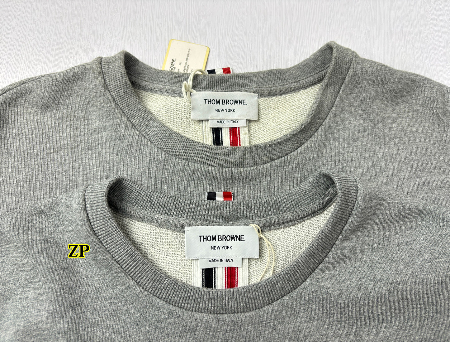 사슬  / 톰브라운 남성 라운드넥 맨툼맨