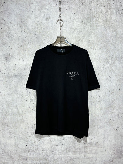 사슬 / 프라다 남성 라운드 반팔 티셔츠 블랙