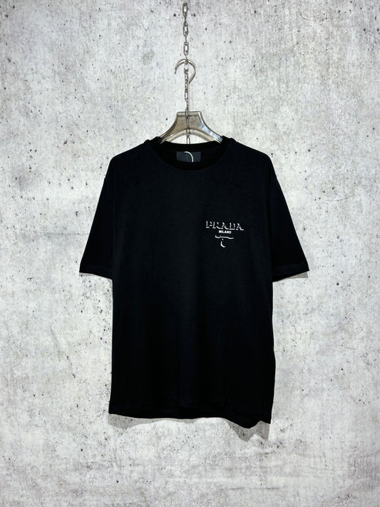 사슬 / 프라다 남성 라운드 반팔 티셔츠 블랙