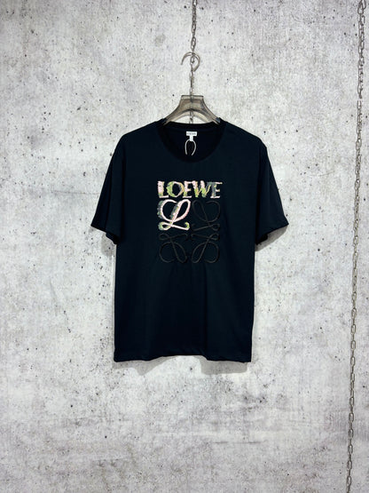 사슬 / 로에베 남성 라운드넥 프린트 반팔 티셔츠