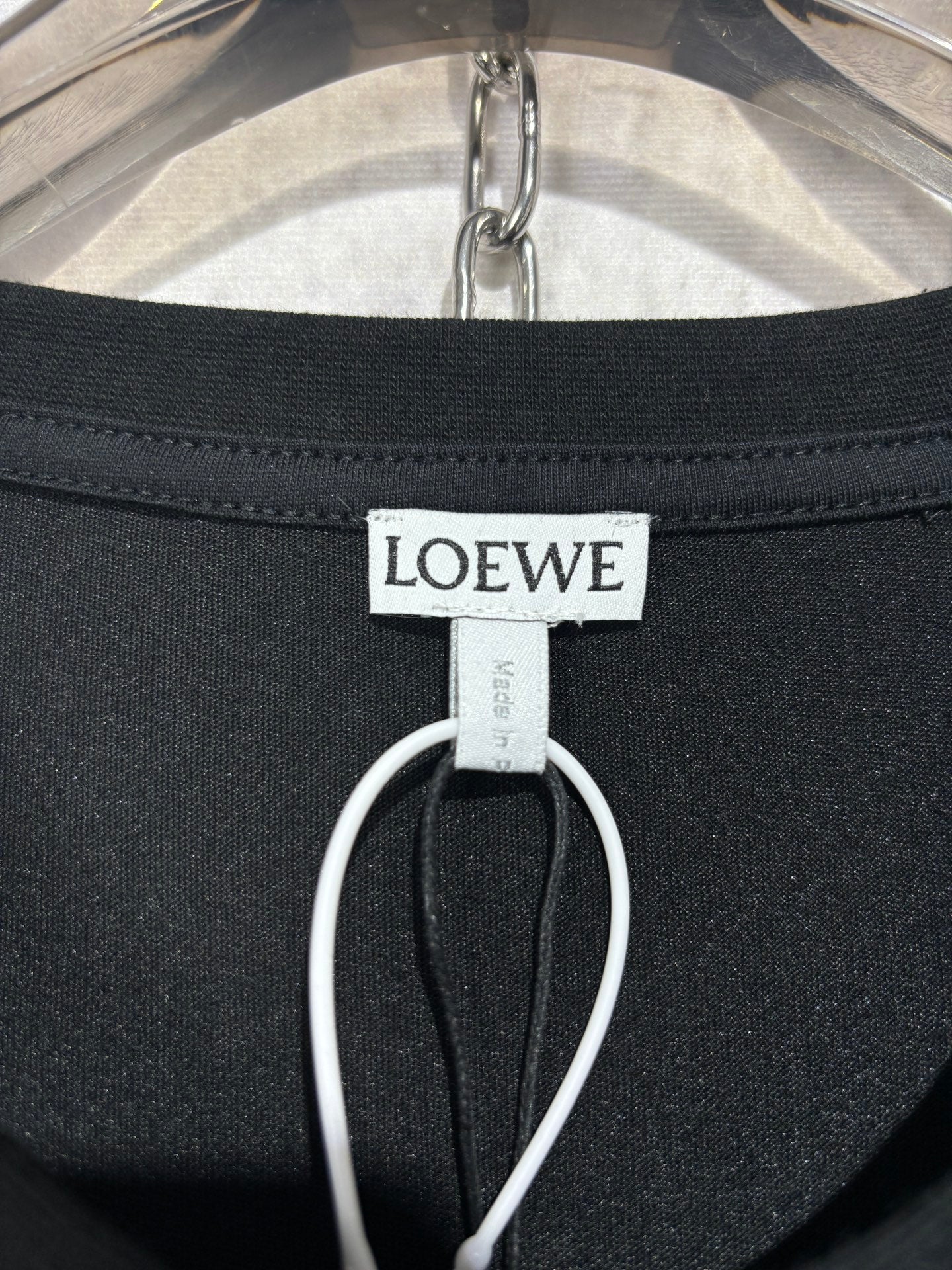 사슬 / 로에베 남성 라운드넥 프린트 반팔 티셔츠