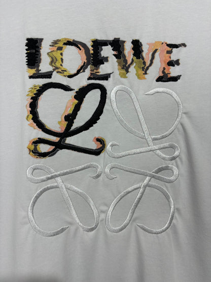 사슬 / 로에베 남성 라운드넥 프린트 반팔 티셔츠