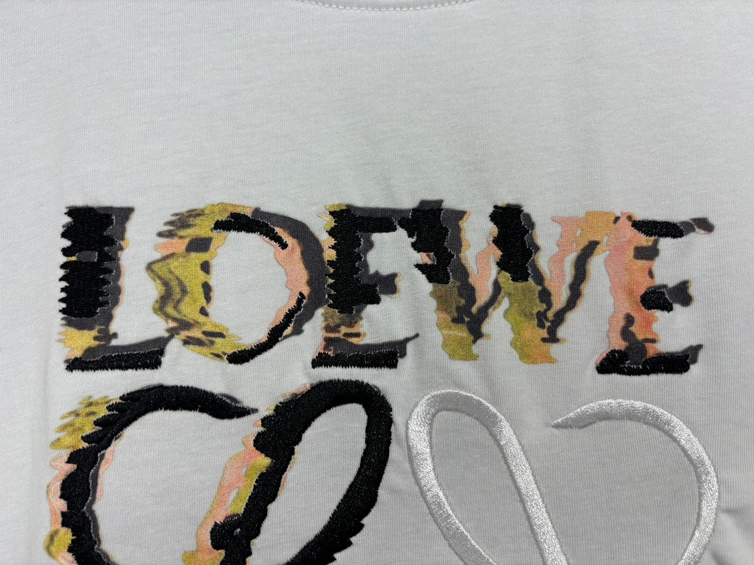 사슬 / 로에베 남성 라운드넥 프린트 반팔 티셔츠