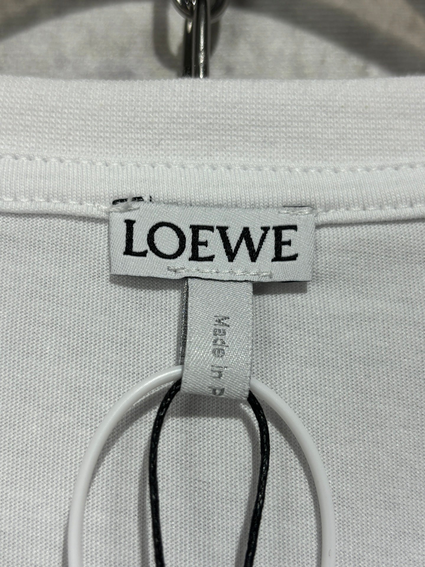 사슬 / 로에베 남성 라운드넥 프린트 반팔 티셔츠