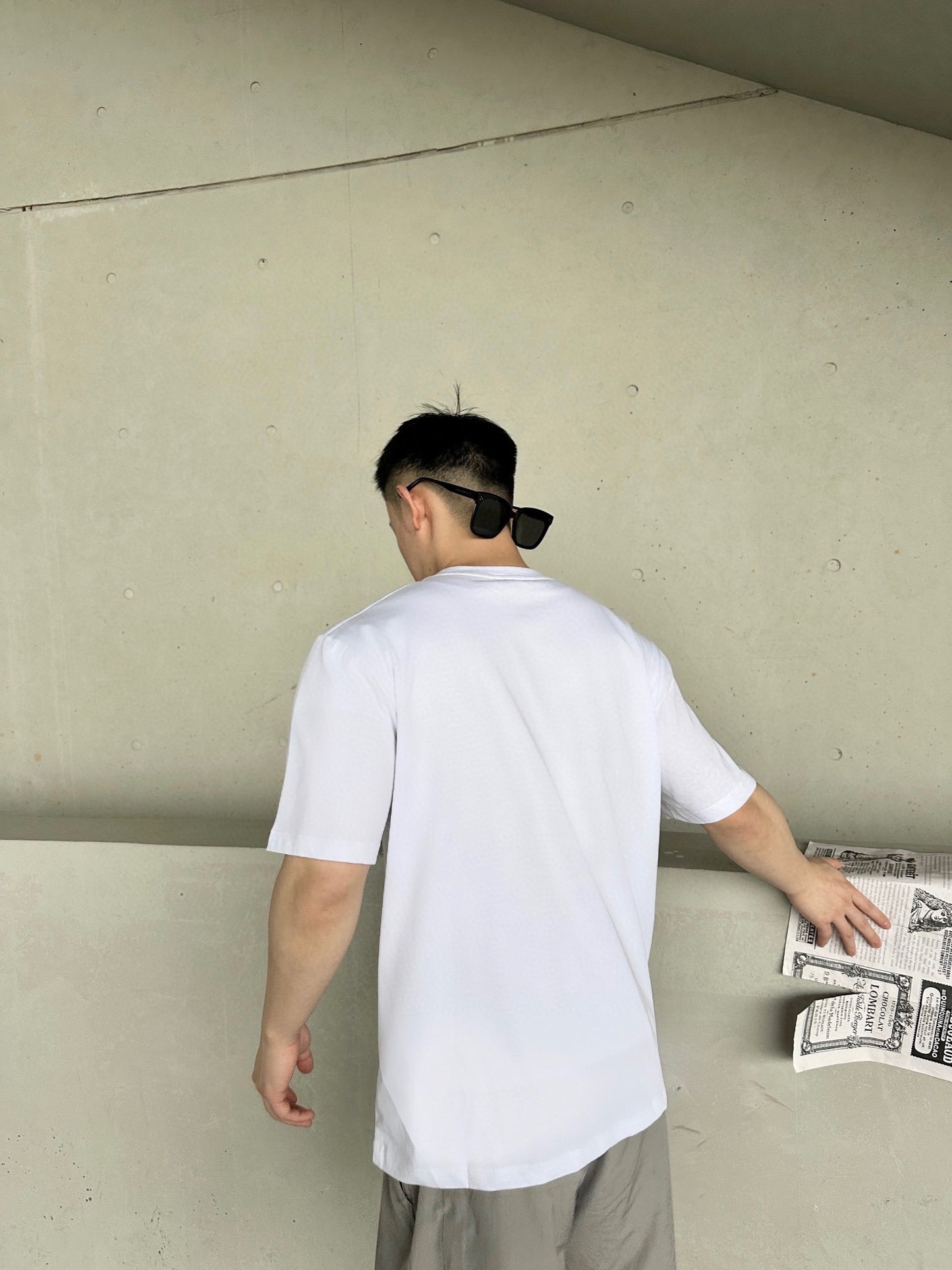 사슬 / 로에베 남성 라운드넥 프린트 반팔 티셔츠