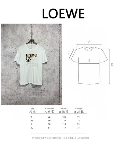 사슬 / 로에베 남성 라운드넥 프린트 반팔 티셔츠