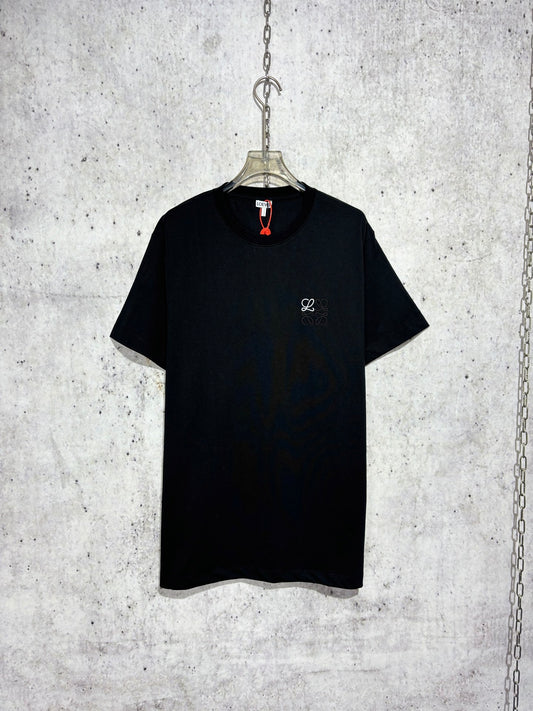 사슬 / 로에베 남성 로고 자수 반팔 티셔츠