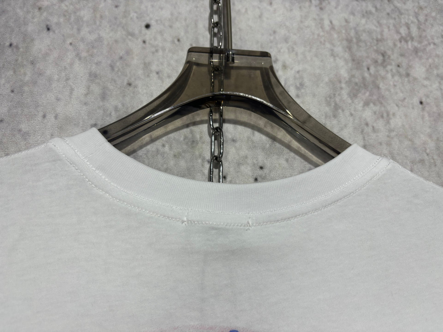 사슬 / 디올 남성 로고 반팔 라운드 티셔츠