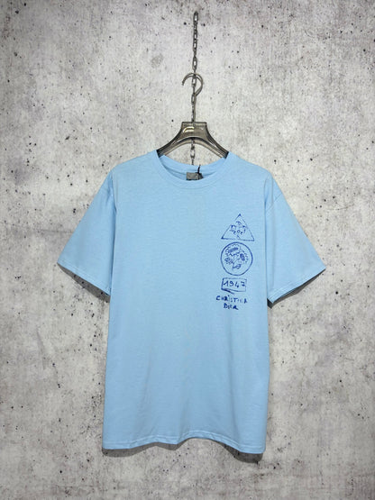 사슬 / 디올 남성 라운드넥 반팔 티셔츠