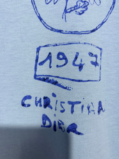 사슬 / 디올 남성 라운드넥 반팔 티셔츠