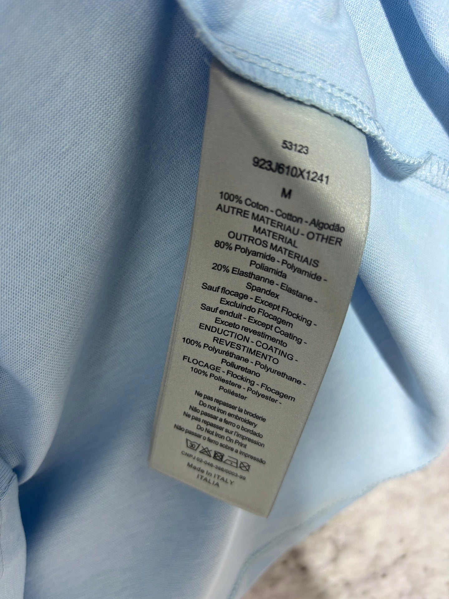 사슬 / 디올 남성 라운드넥 반팔 티셔츠