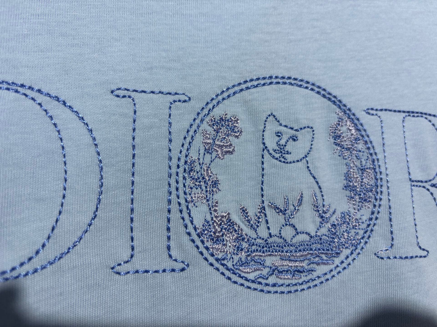 사슬 / 디올 남성 라운드넥 반팔 티셔츠