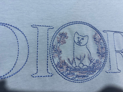 사슬 / 디올 남성 라운드넥 반팔 티셔츠