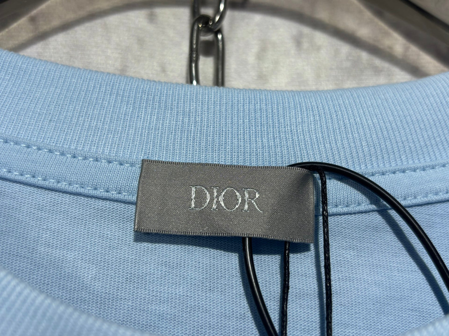 사슬 / 디올 남성 라운드넥 반팔 티셔츠