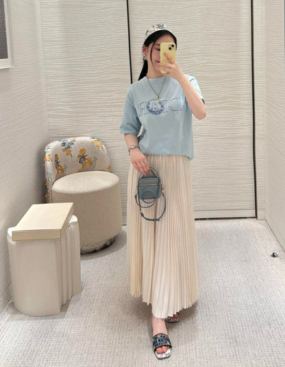 사슬 / 디올 남성 라운드넥 반팔 티셔츠