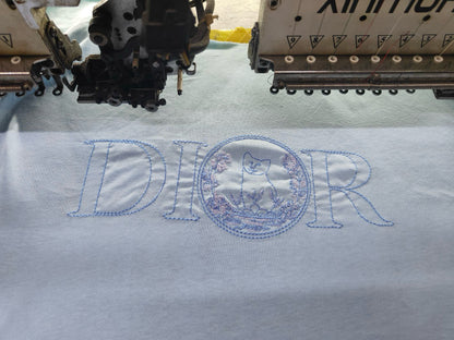 사슬 / 디올 남성 라운드넥 반팔 티셔츠