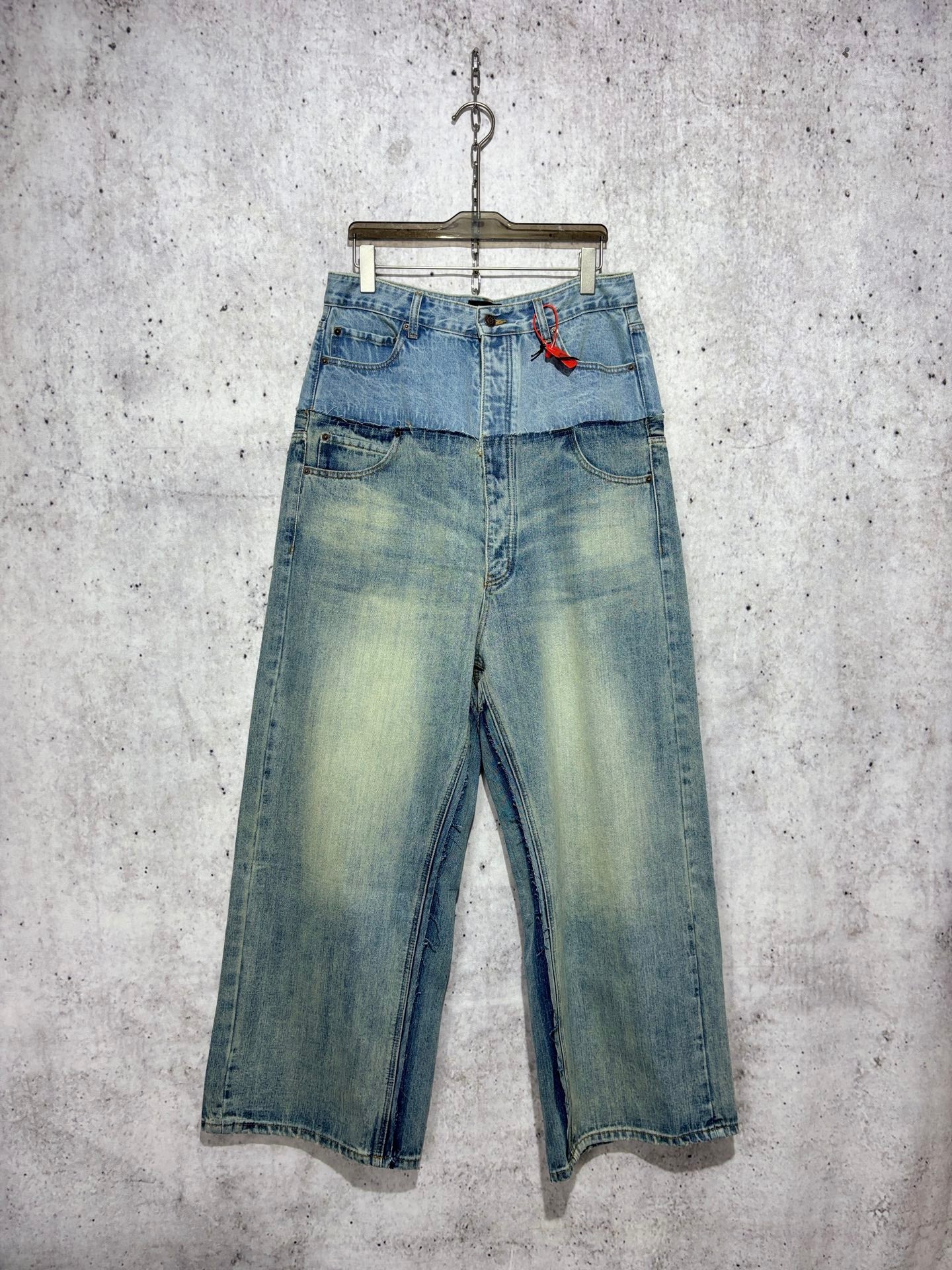 사슬 / 발렌시아가 남성 여성 청바지