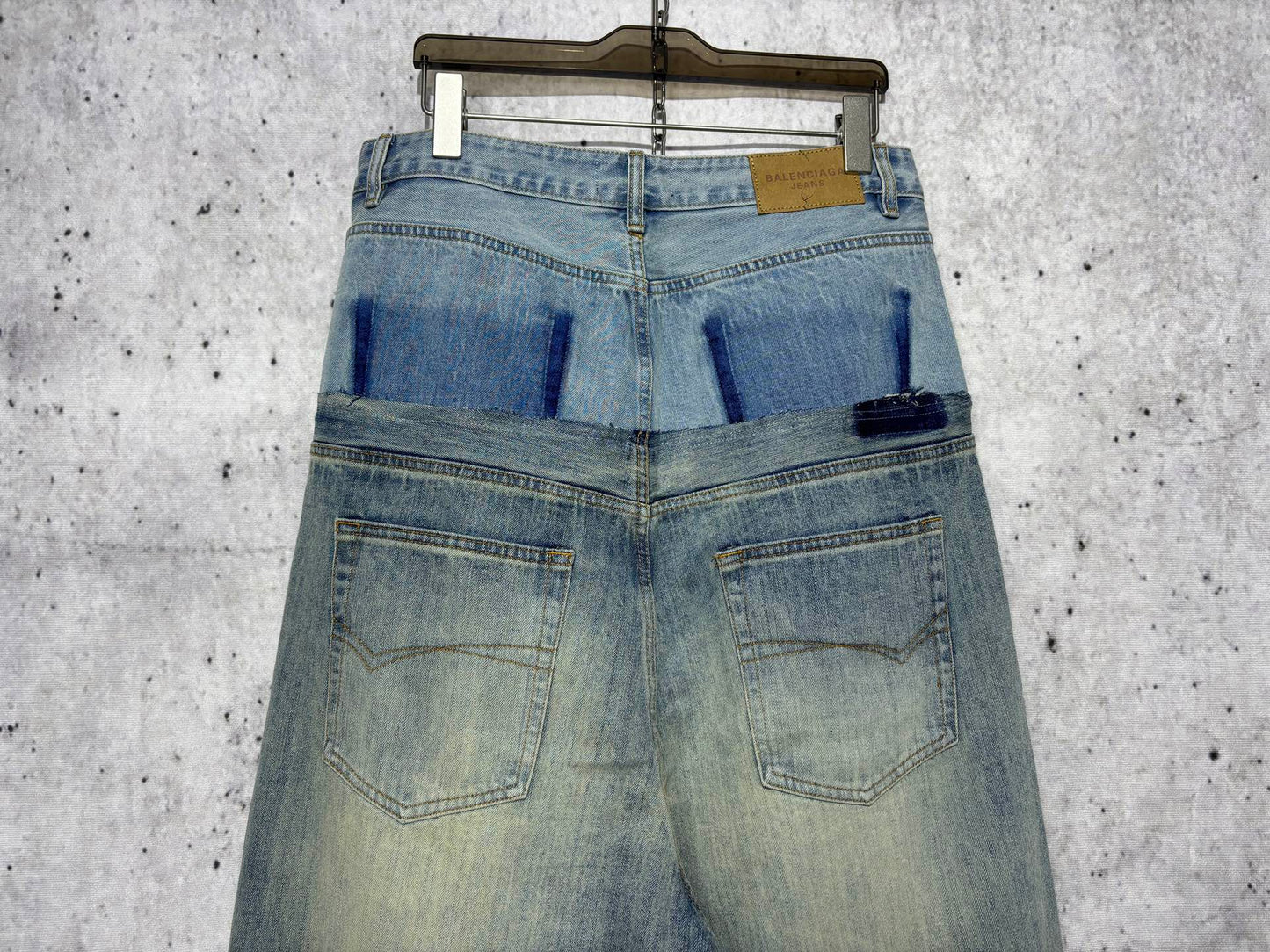 사슬 / 발렌시아가 남성 여성 청바지