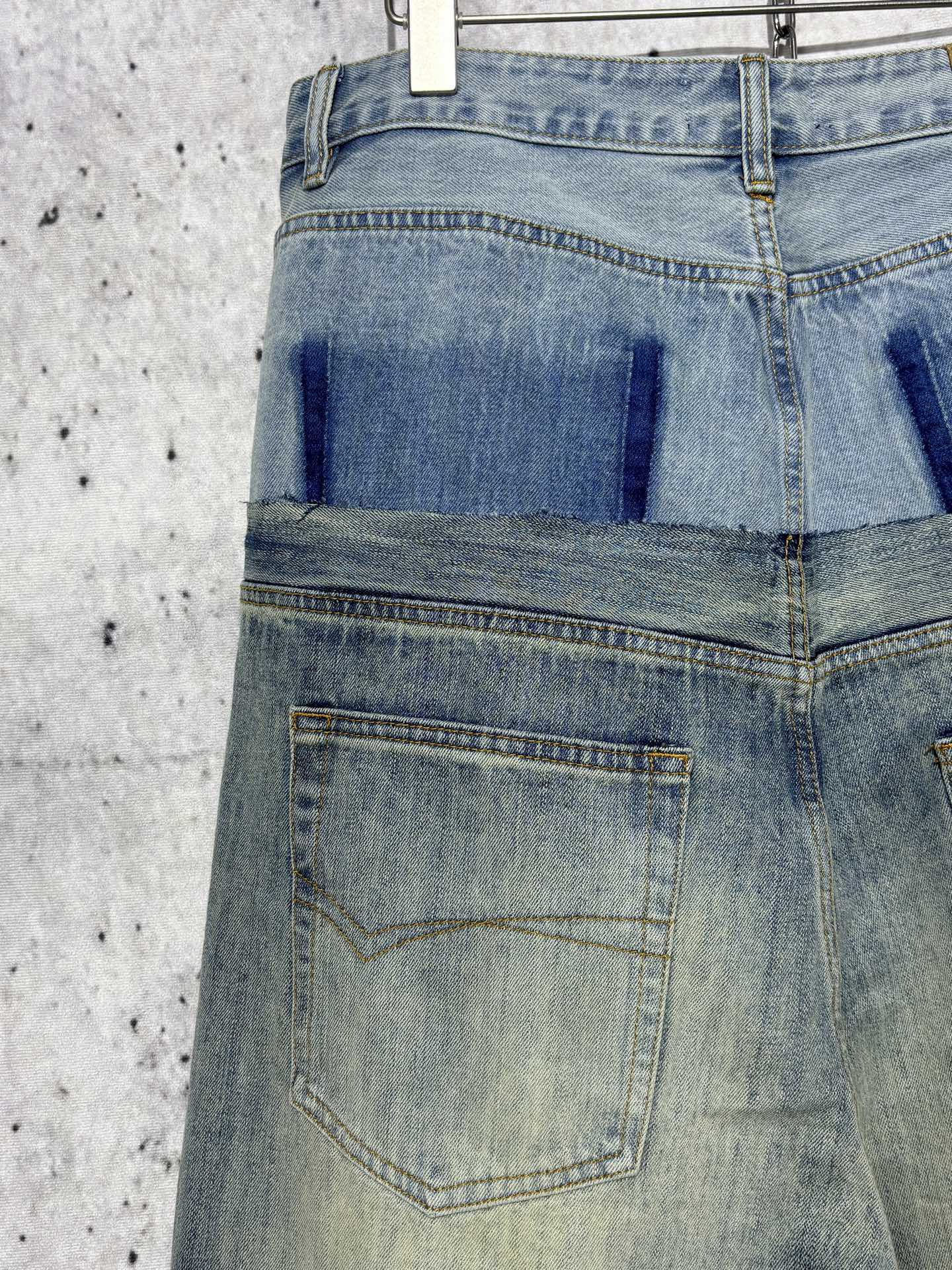 사슬 / 발렌시아가 남성 여성 청바지