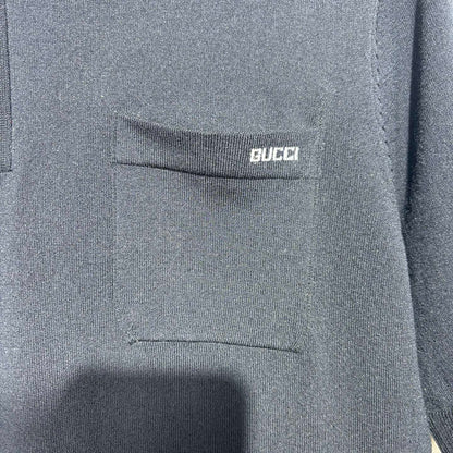 사슬 / 구찌 남성 폴로넥 반팔 셔츠