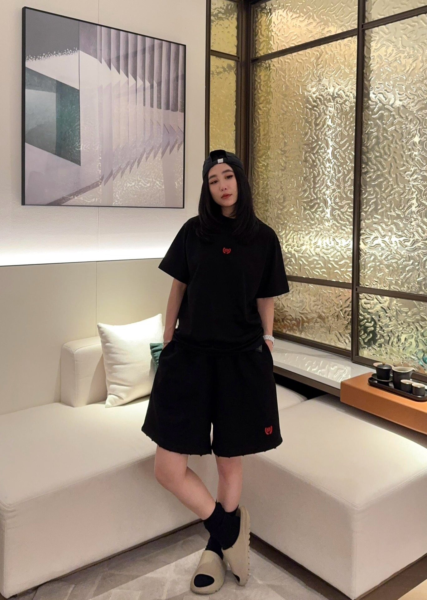 사슬 / 발렌시아가 남성 반팔 티셔츠