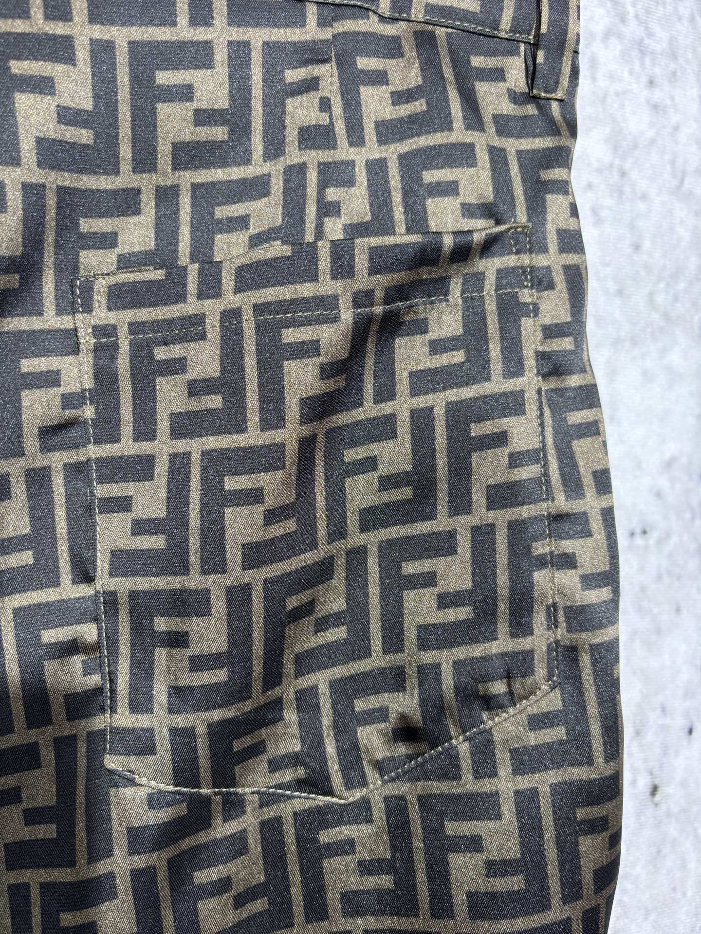 사슬 / 펜디 남성 여성 캐주얼 반바지