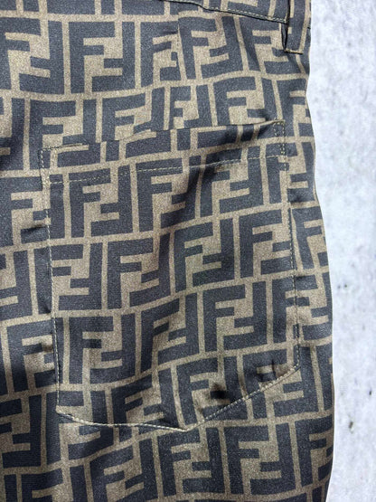 사슬 / 펜디 남성 여성 캐주얼 반바지