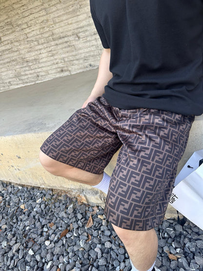 사슬 / 펜디 남성 여성 캐주얼 반바지