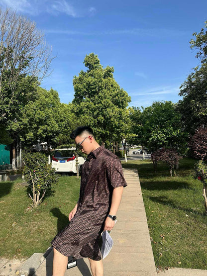 사슬 / 펜디 남성 여성 캐주얼 반바지