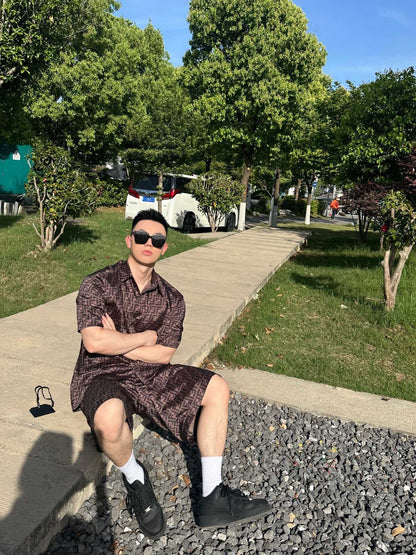 사슬 / 펜디 남성 여성 캐주얼 반바지