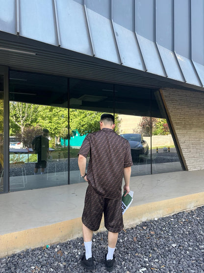 사슬 / 펜디 남성 여성 캐주얼 반바지