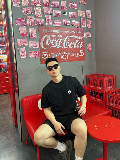 사슬 / 디올 남성 라운드넥 니트 반팔 티셔츠