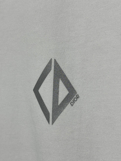 사슬 / 디올 남성 라운드넥 니트 반팔 티셔츠