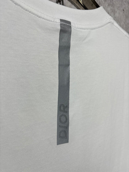 사슬 / 디올 남성 라운드넥 니트 반팔 티셔츠