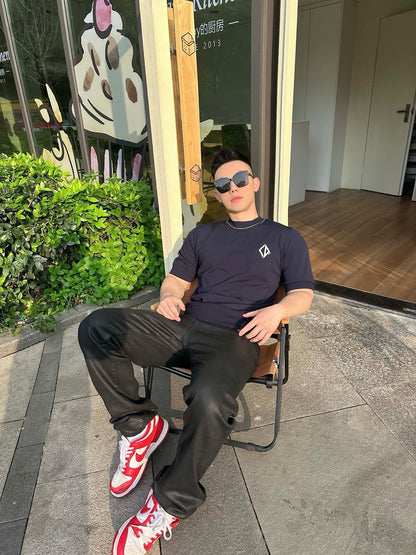 사슬 / 디올 남성  캐주얼 라운드 반팔 티셔츠