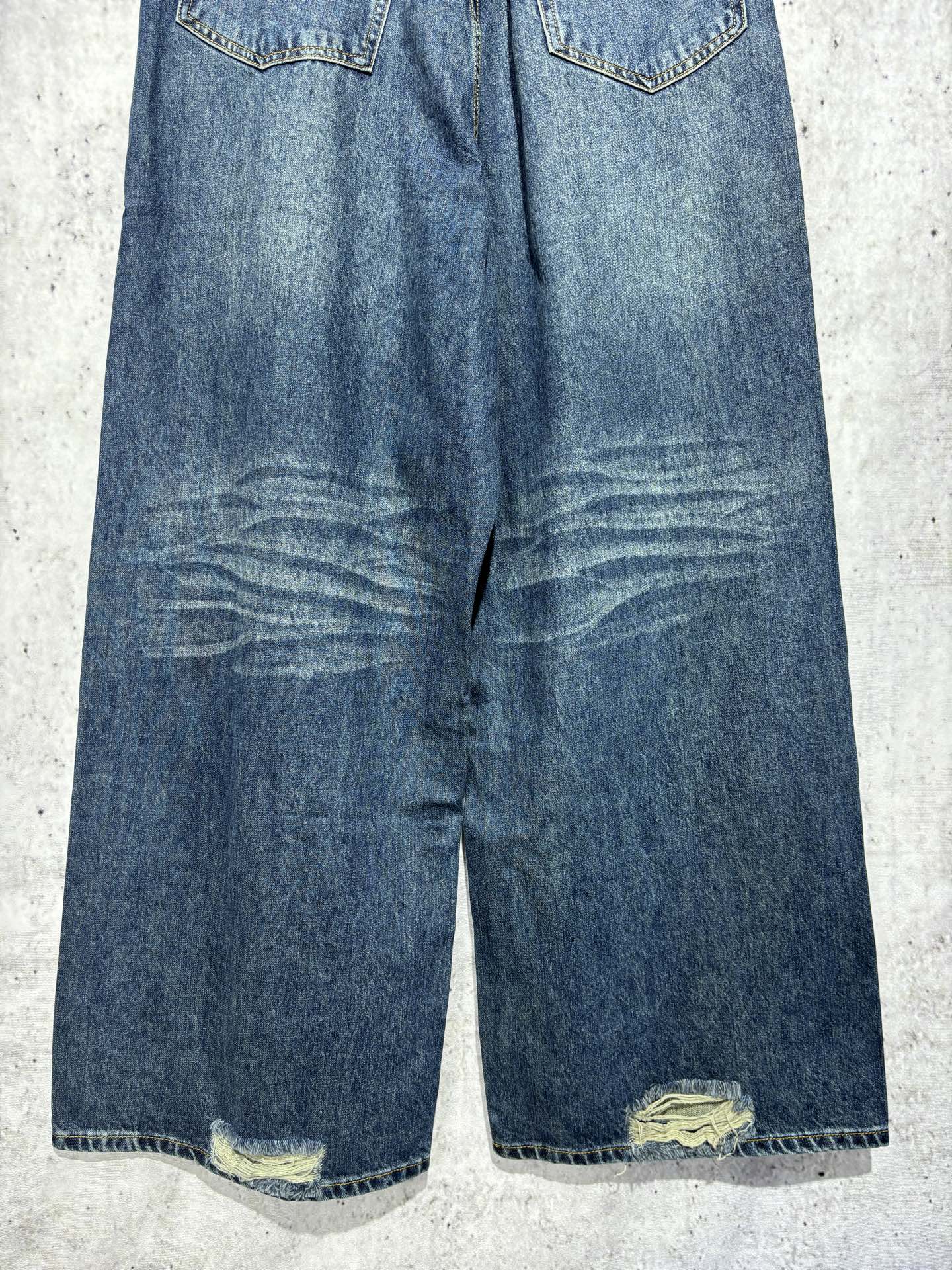 사슬 / 발렌시아가 남성 여성 청바지