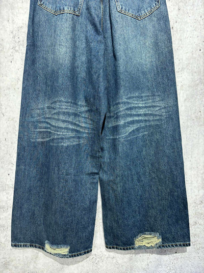 사슬 / 발렌시아가 남성 여성 청바지