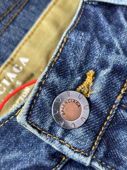 사슬 / 발렌시아가 남성 여성 청바지