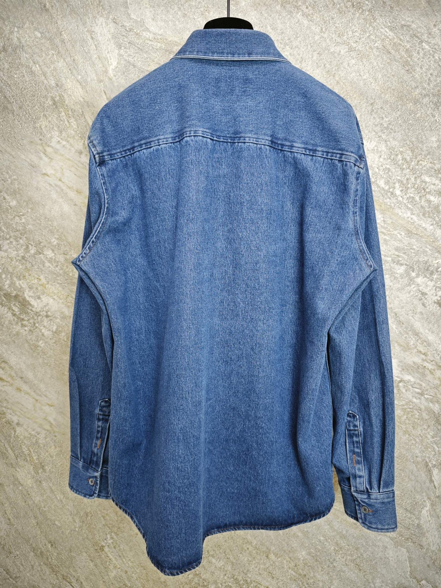 GTR / 아마니 남성 여성 데님 셔츠 자켓