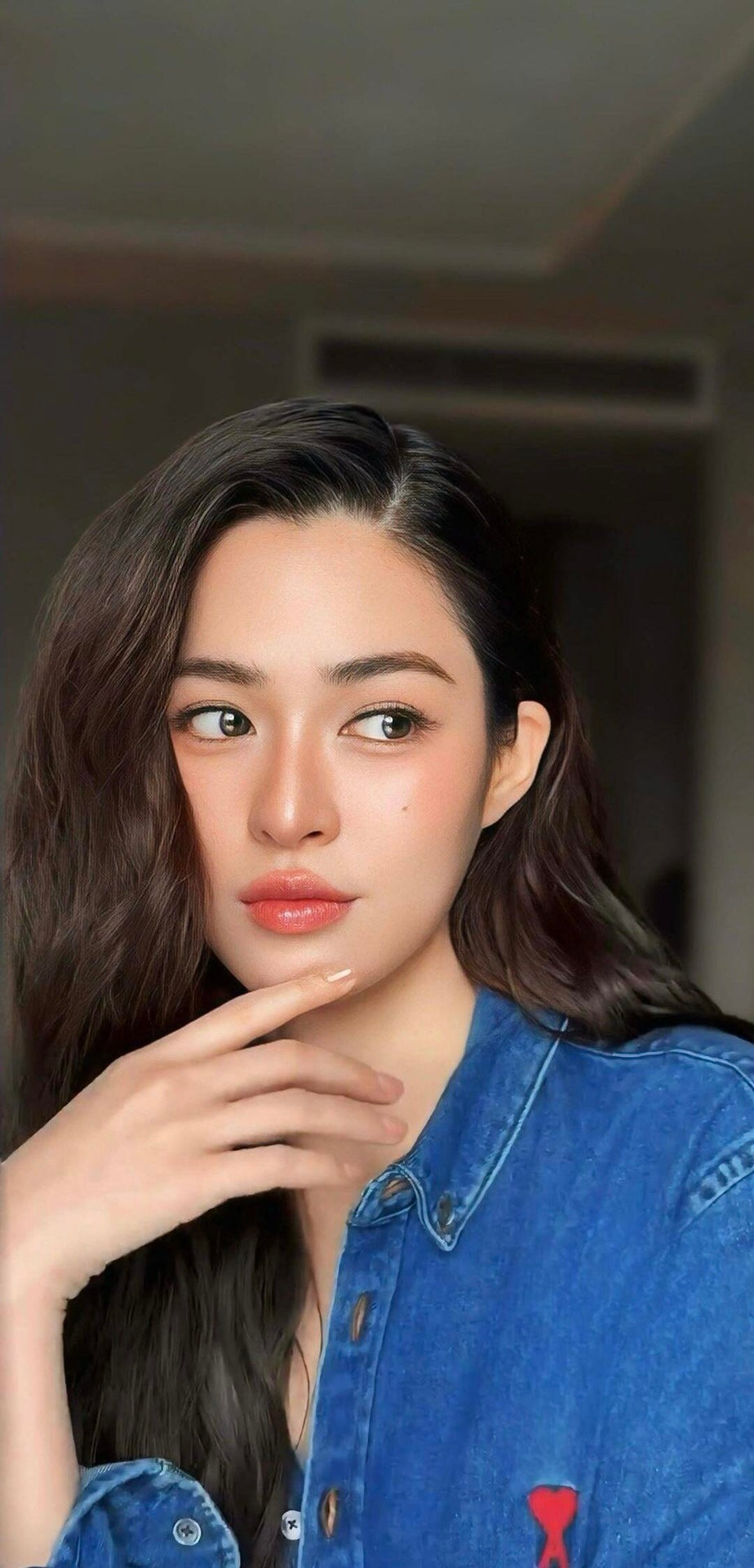 GTR / 아마니 남성 여성 데님 셔츠 자켓