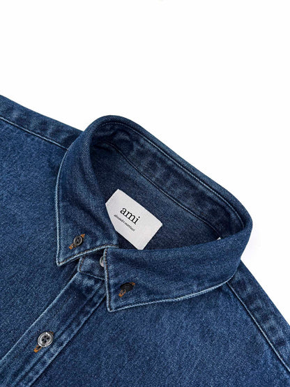 GTR / 아마니 남성 여성 데님 셔츠 자켓