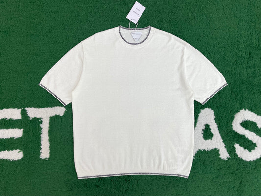 R공장 / 보테가베네타 남성 니트 반팔 티셔츠