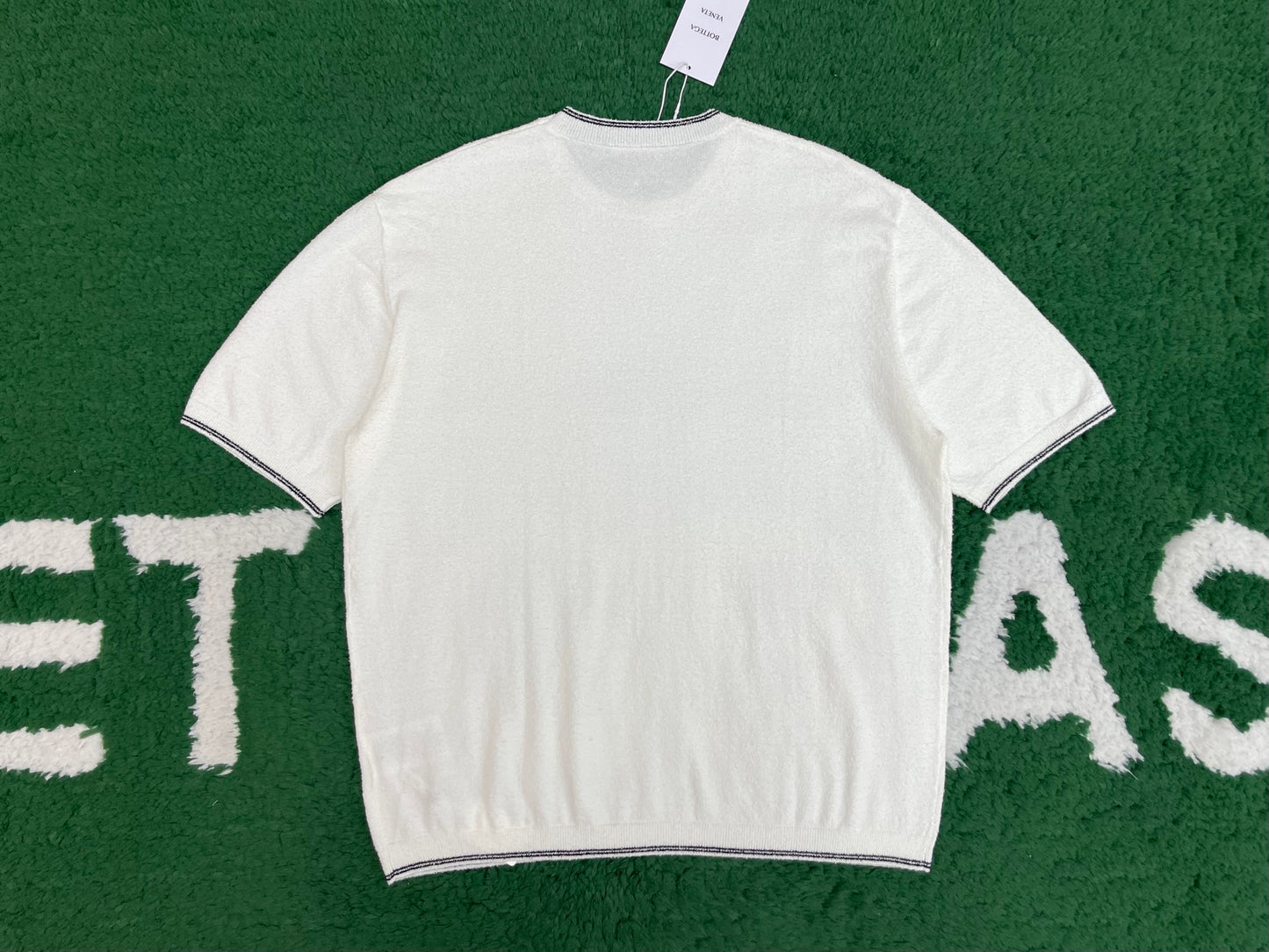 R공장 / 보테가베네타 남성 니트 반팔 티셔츠