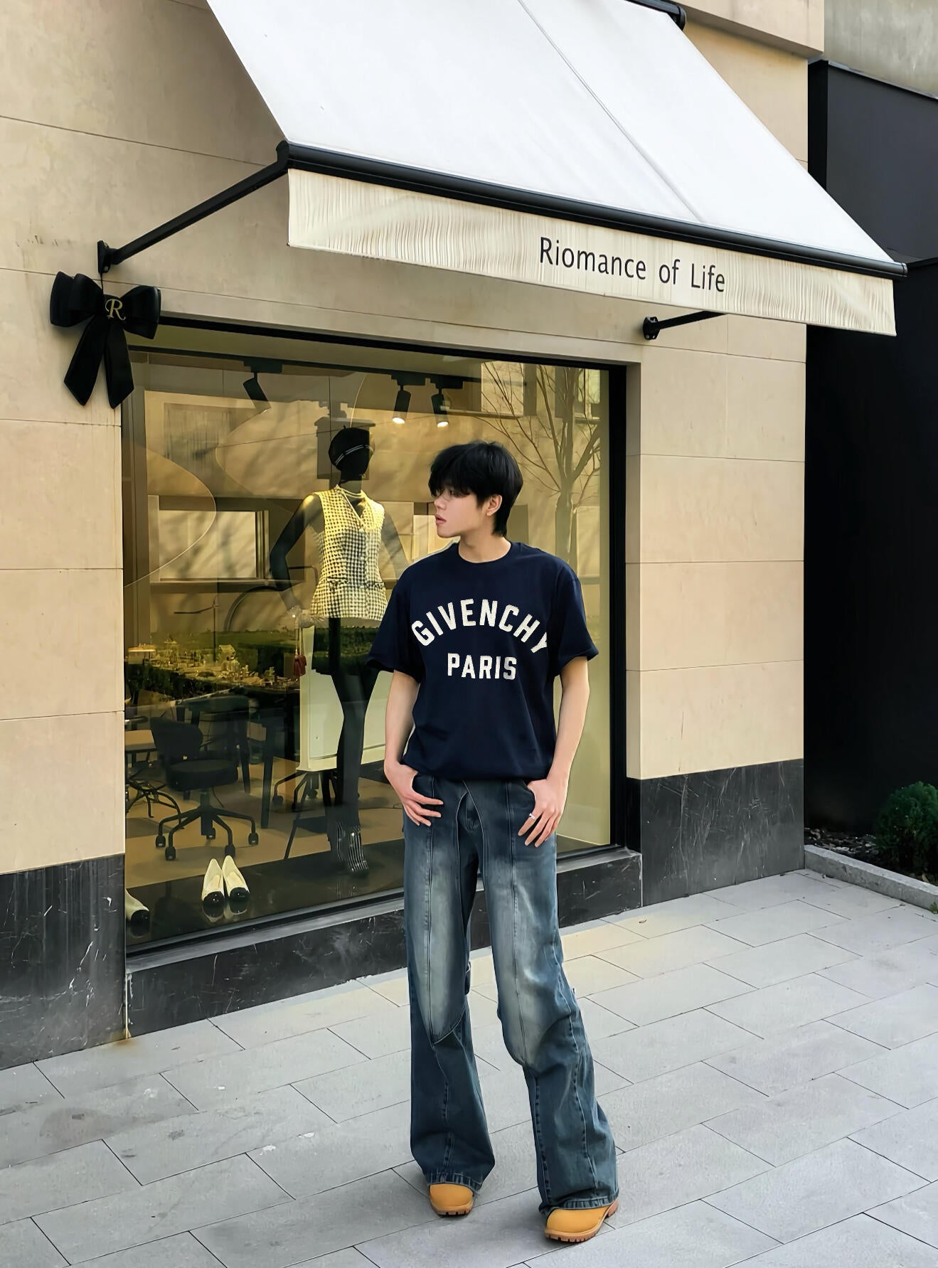 R공장 / 지방시 남성 반팔 티셔츠