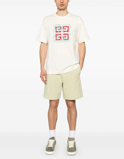 R공장 / 지방시 남성 4G 로고 반팔 티셔츠