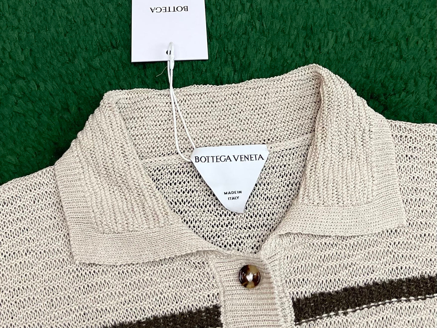 R공장 / 보테가베네타 남성 폴로넥 반팔 셔츠