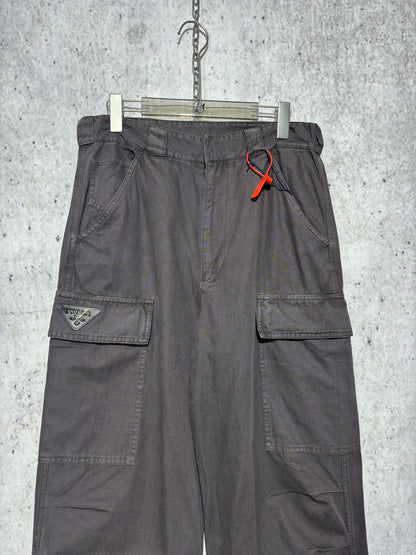 사슬 / 프라다 남성 루즈핏 빅 포켓 와이드 청바지