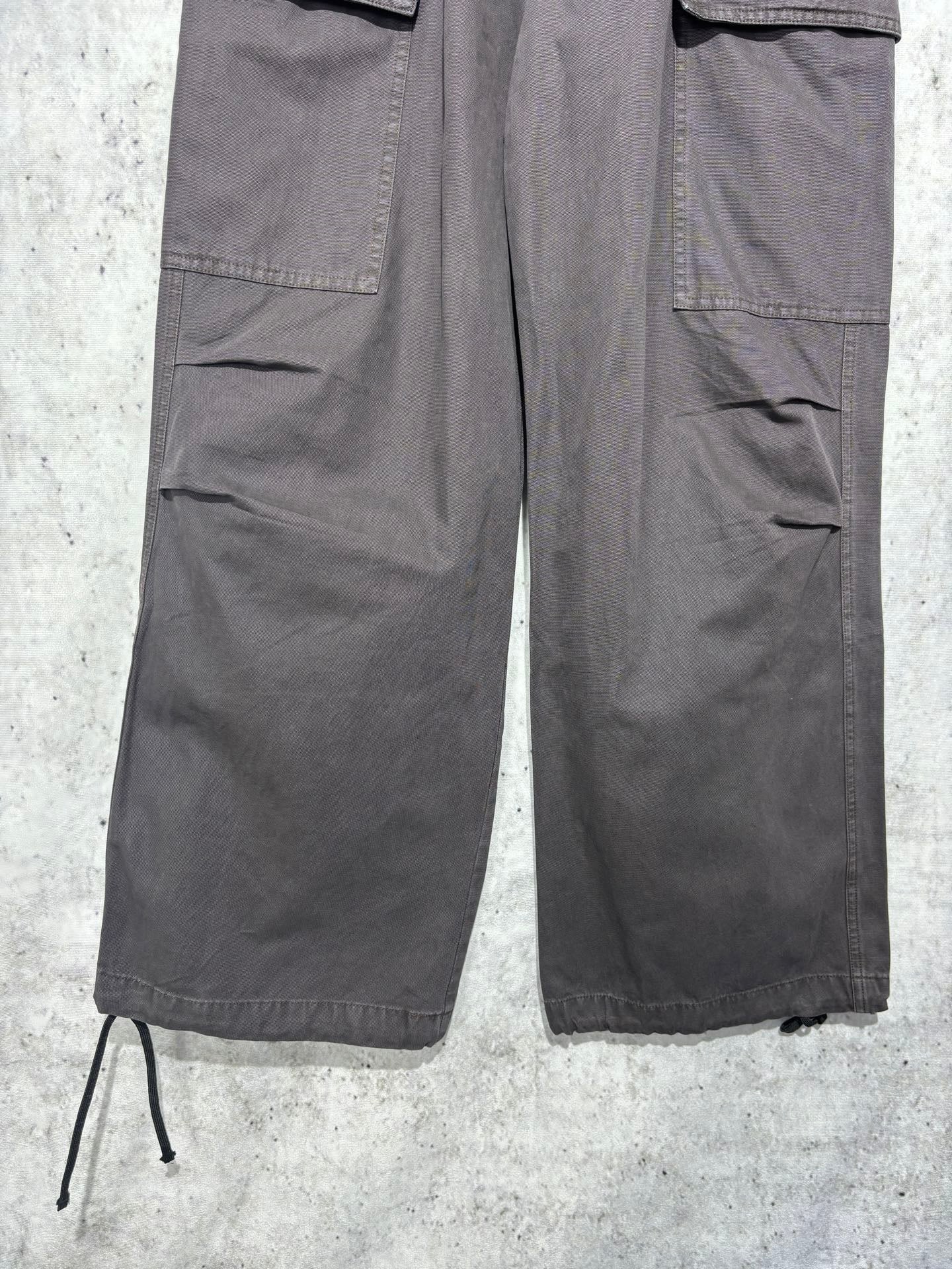 사슬 / 프라다 남성 루즈핏 빅 포켓 와이드 청바지